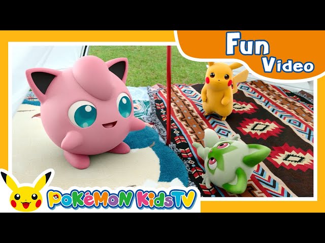 [Cat’s Kitchen] Camping Trip with Pokémon: The Journey Begins 🏕️ | Pokémon Kids TV​ class=