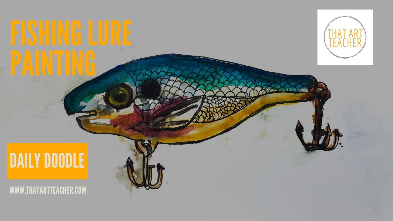 How to Paint a Fishing Lure