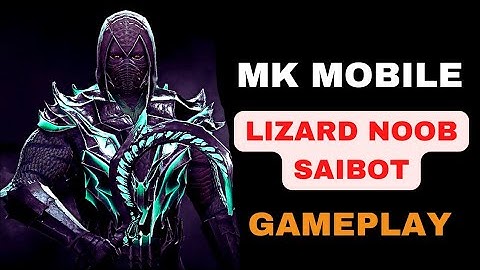 @gamingplayjaiofficial555 Mortal Kombat Mobile Lizard Noob Saibot  Gameplay