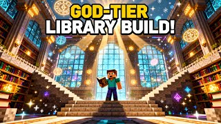 A GOD-Tier Library Build That Breaks Minecraft Limits #minecraft screenshot 5