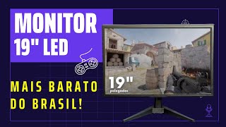 CHEAPEST 19 LED Monitor with HDMI in BRAZIL!