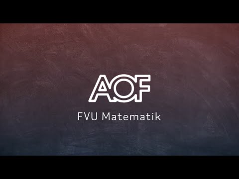 FVU Matematik