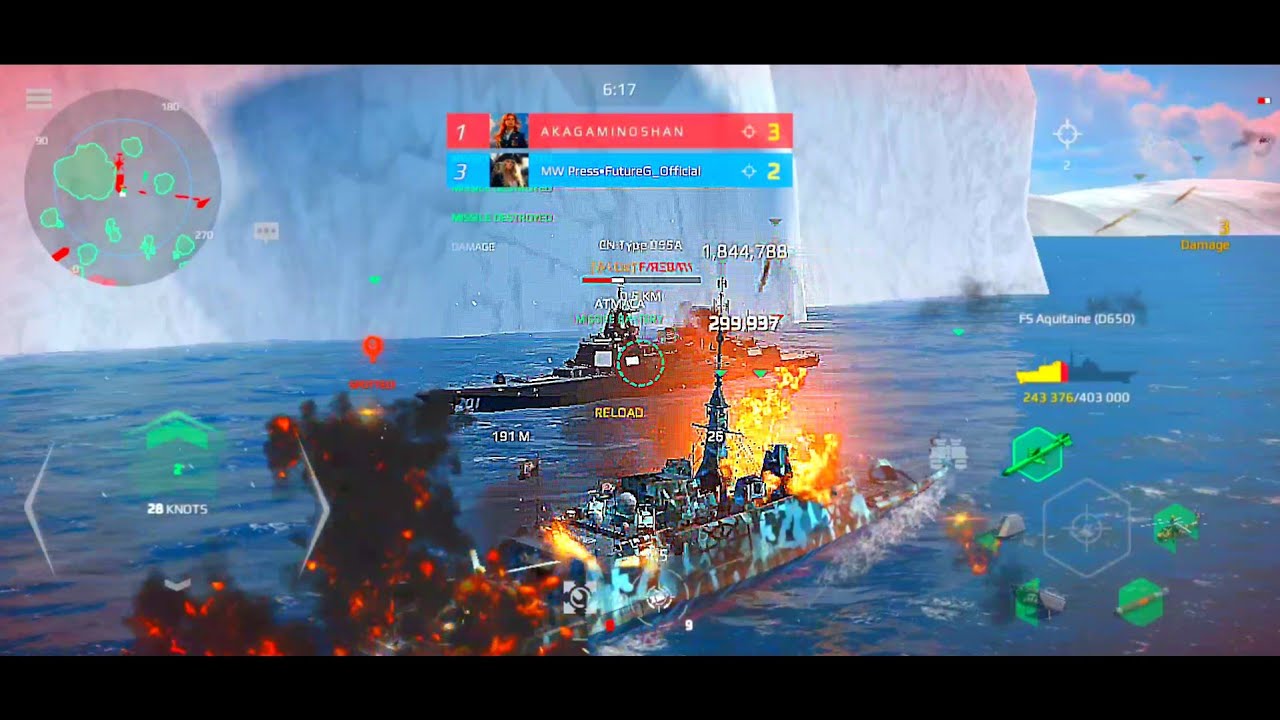 Modern Warships: FS Aquitaine (D650) Looks Small But Have Good Speed ...