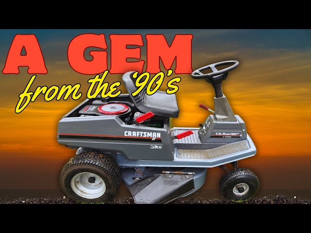 Craftsman Rear Engine Rider Craftsman 13.5 HP Riding Mower 30 Inch