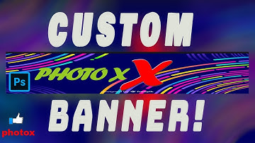 How to Make a Youtube Banner in photoshope CS6/CC! channel Art 2019