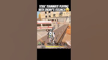 Toxic Teammate Trolls Enemy Execution 😂CODm  #callofduty #codmshorts #codm