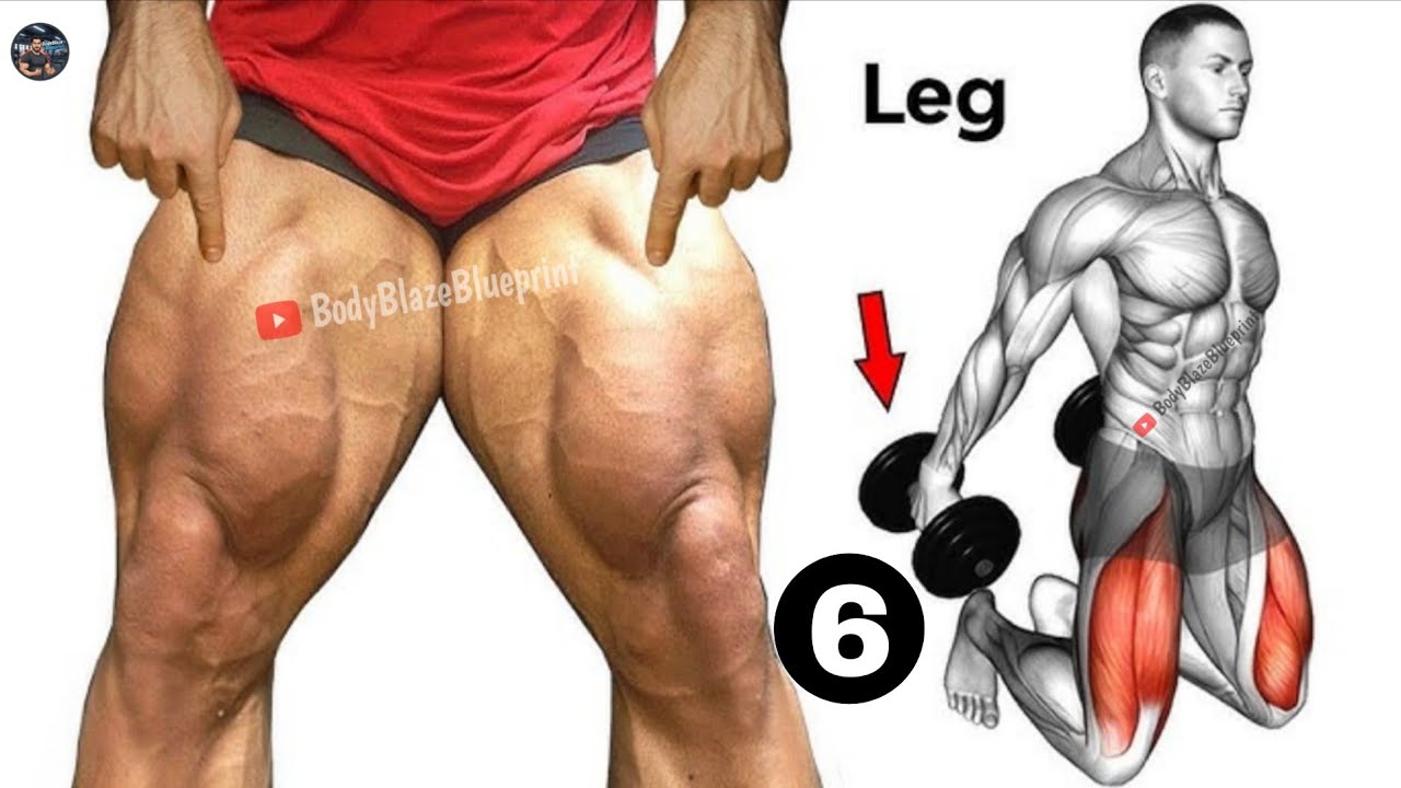 Leg Workout At Gym ( 6 Effective Exercises  )