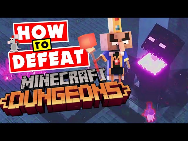 Hero VS Heart of Ender (Minecraft Dungeons) by 1i2l3l4a5g6e7r on