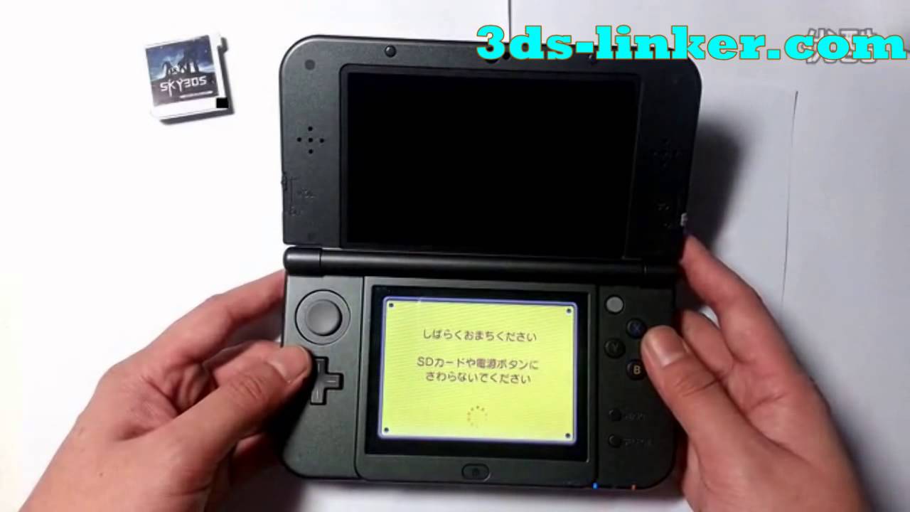 Tuto Comment jouer plus que 10 jeux 3DS par linker Sky3DS YouTube