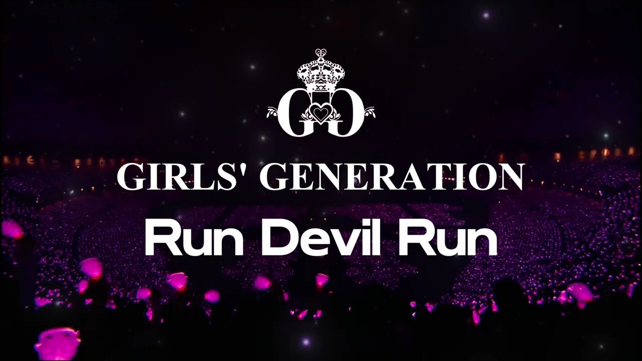 Run Devil Run | GIRLS' GENERATION(소녀시대) | Empty Arena | Concert Audio