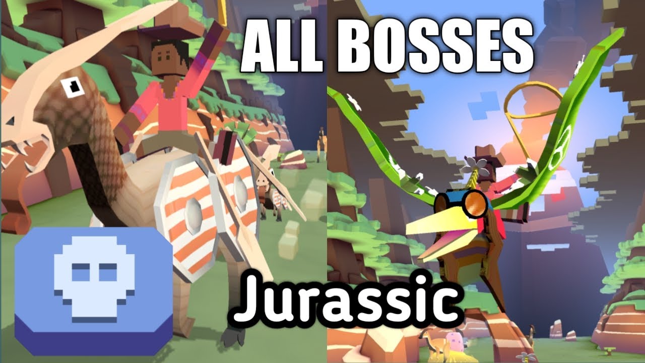 Taming Every BOSS Animal in Jurassic ||rodeo stampede india|| - YouTube