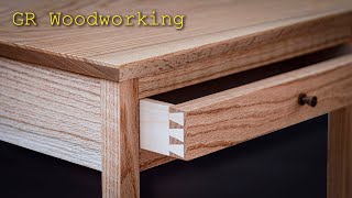 Shaker End Table Making  Hand tool woodworking