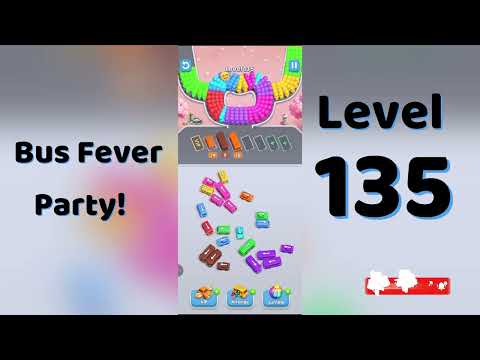 【Bus Fever! Car Jam Escape】Level 135攻略の進め方