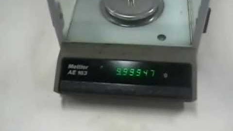 Mettler Analytical Balance Model AE163