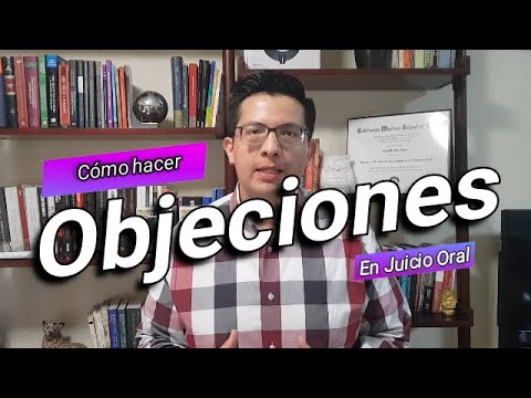 Video: Cómo Escribir Objeciones A La Corte