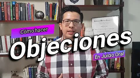 ¿Qué dicen los jueces cuando hay una objeción?