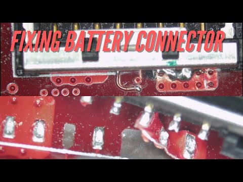 HOW TO FIX RIPPED LAPTOP BATTERY CONNECTOR