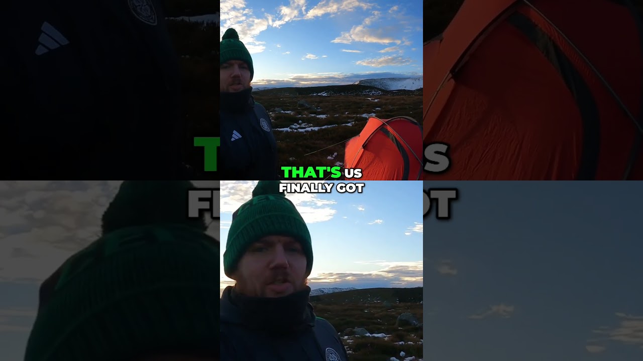 Вот почему я люблю дикий кемпинг в Шотландии 🏕️🌄 #Шорты
