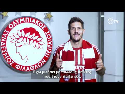 Οι πρώτες δηλώσεις του Γιόβετιτς στο Olympiacos TV! /  Jovetić’s statements on Olympiacos TV!