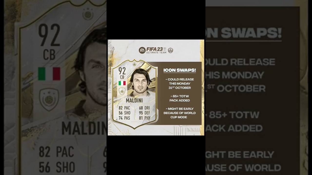 FIFA 23 ICON SWAPS und 85+ TOTW PACK KOMMEN😱😱😱 