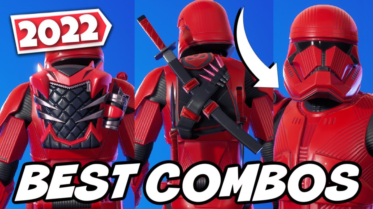 BEST COMBOS WITH SITH TROOPER SKIN (2022 UPDATED)(STAR WARS)! Fortnite YouTube