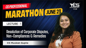 RCD MARATHON for June 23 (Part 1) | CS Professional RCD Marathon June 23 | CS Muskan Gupta
