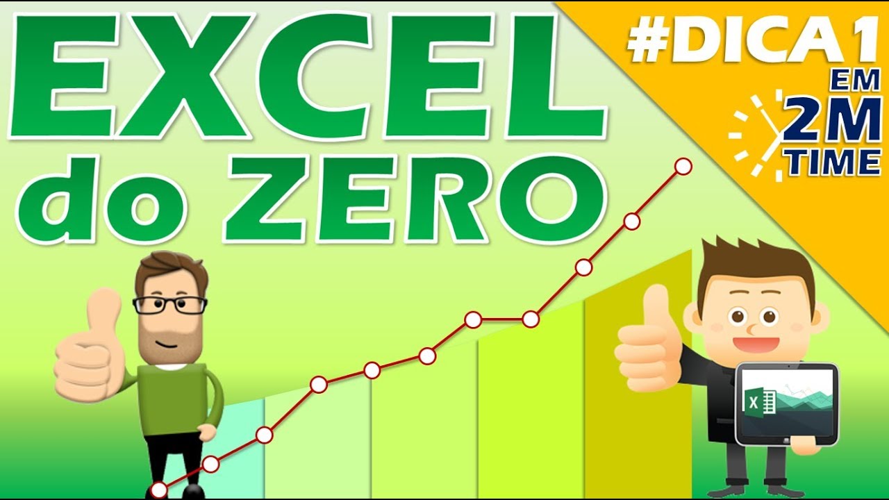 Aprendendo Excel Do Zero | ️ CURSO DE EXCEL BÁSICO 2024 [Aula 1 ...