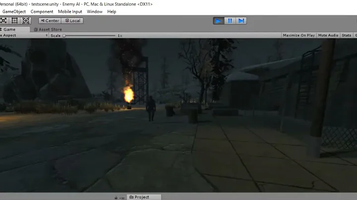 #1 Unity 3D Simple Enemy Follow AI Script for NavMeshAgent Getting Started for Enemy AI or Behaviour