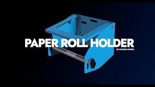 Paper roll holder for vans, model 2025. Syncro System van equipments.