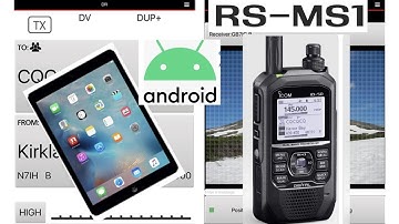 ICOM ID-50 & RS-M1a , ICOM Free App USB -C
