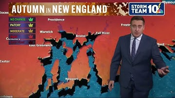 Herfst in New England: herfstkleuren op hun hoogtepunt in Zuid-New England