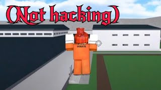 They Think I'm Hacking: Ten Glitches to be Called a Hacker | Roblox Prison Life