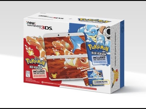 Pokemon 20th Anniversary 3DS Bundle Announced | Pokemon Red & Blue