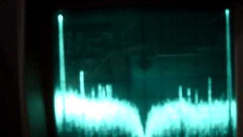 First evidence for frequency comb generation in a microresonator