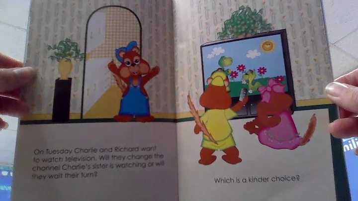 Charlie Chipmunk's Thoughtful Choices read aloud Tue 1/19