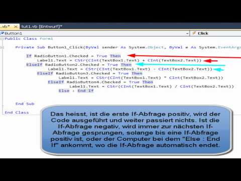 Visual Basic: If-Abfrage und ElseIf Teil 2