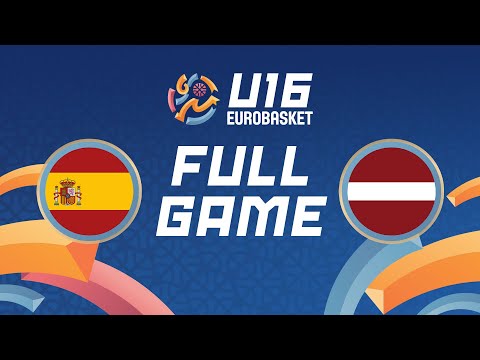 LIVE - Spain v Latvia | FIBA U16 Women's EuroBasket 2025 | Group Phase