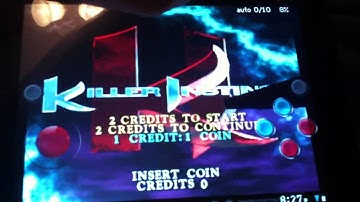 Killer Instinct Arcade on Android mame mame4droid reloaded