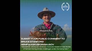 The Story of Jimmy: A Farmer’s Fight Against Georgia’s Hemp Ban (Based on True Experiences)