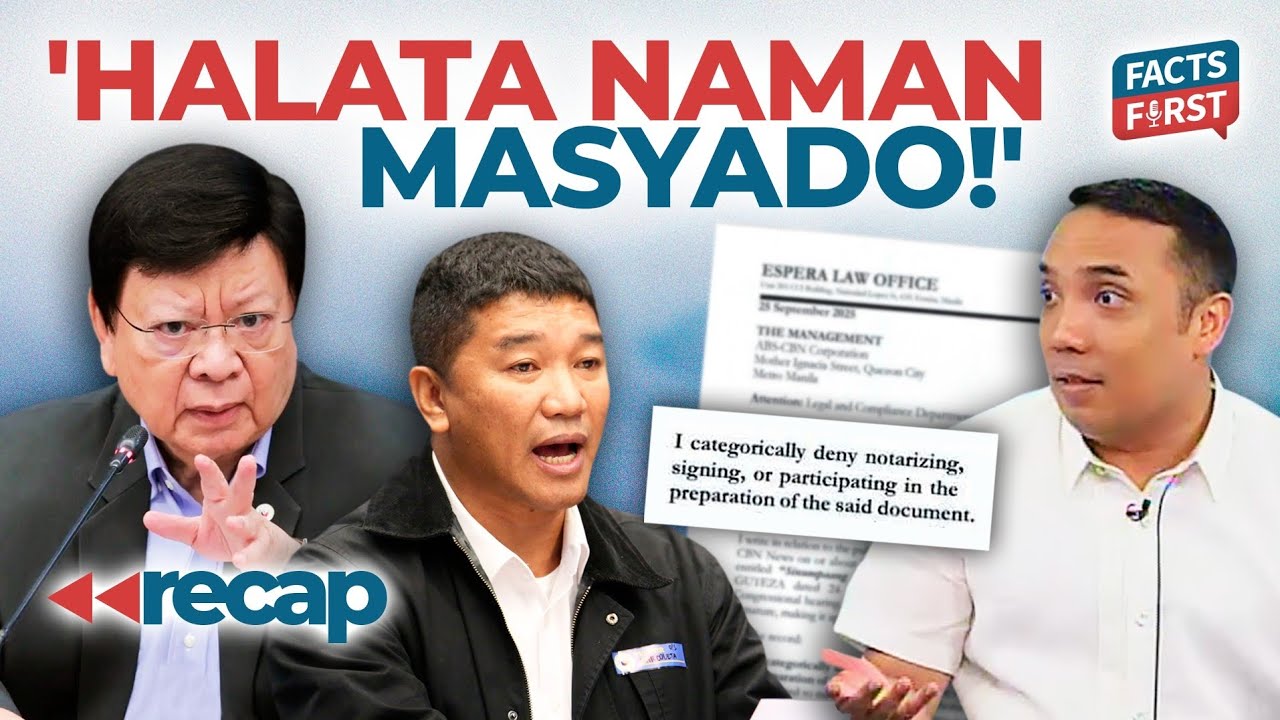 Lawyer disowns affidavit of Marcoleta's Senate witness