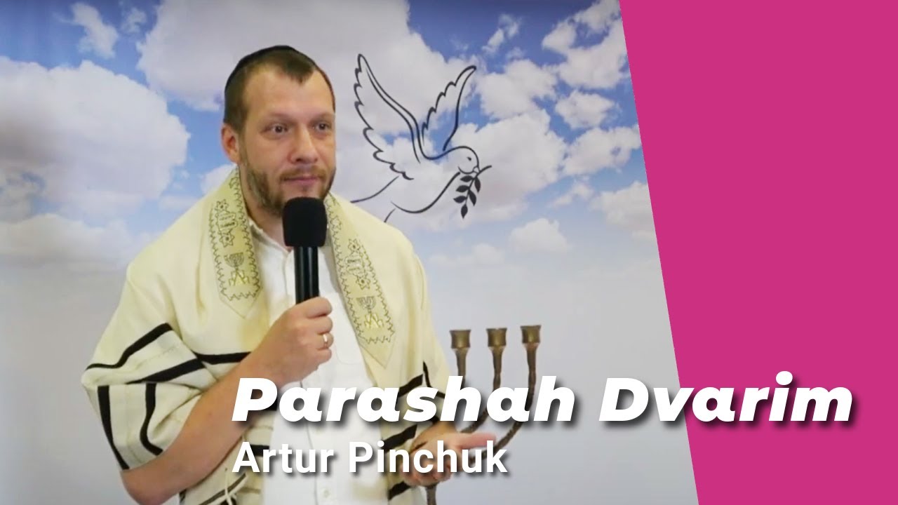 Arthur Pinchuk preaching on Parashah Dvarim