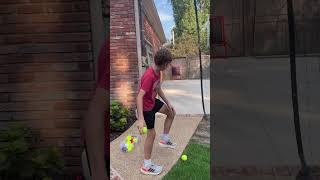How to throw a screw ball in blitzball #trickshot #blitzball #challenge #funny #baseball