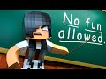 Our NEW Teacher is EVIL... || Minecraft Academy