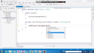 create sample Web browser like google or firefox with C#  by chyawan jalal