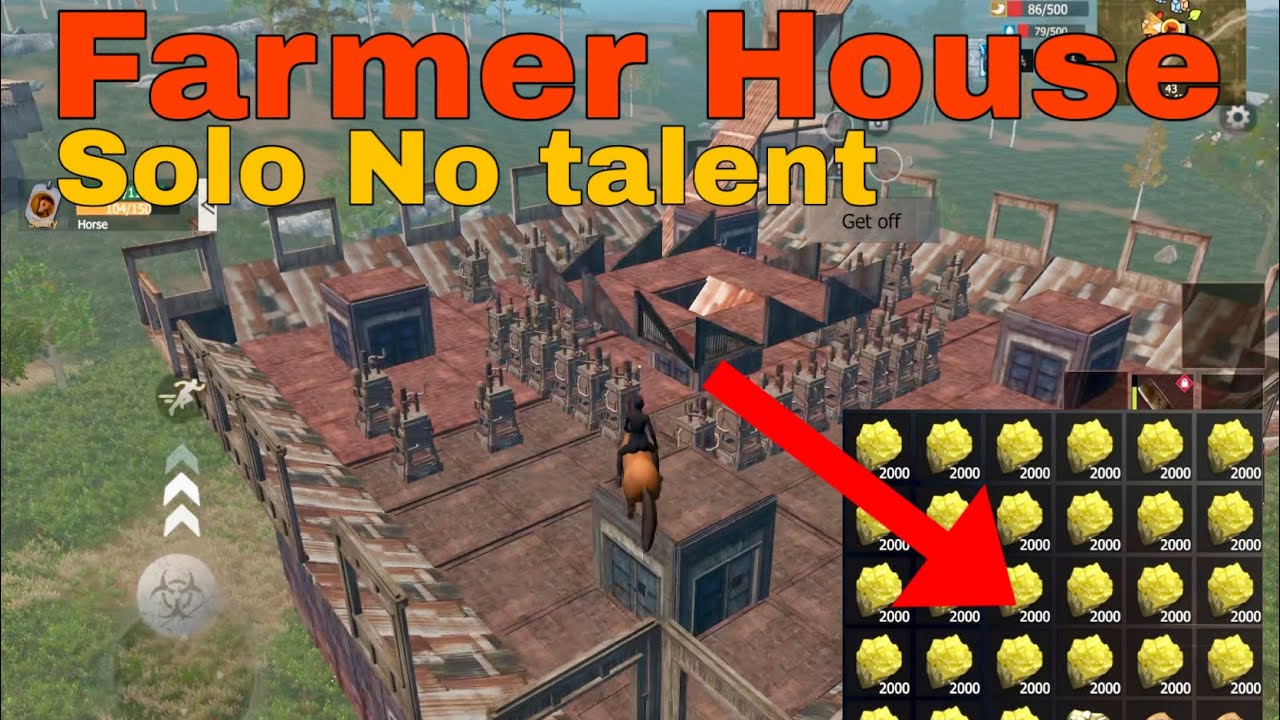 Easiest 1 Box Sulfer From This farmers Base - part 1 - Last island of survival 