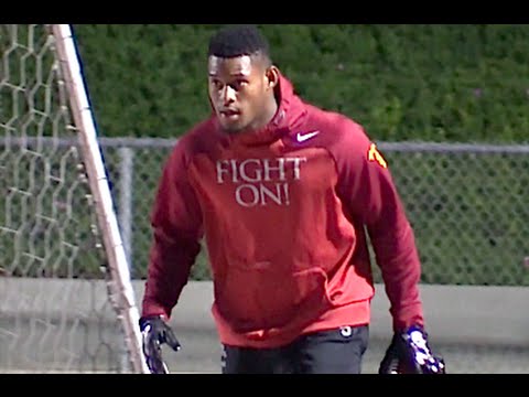 USC Receiver JuJu Smith-Schuster putting in work at the Elite11 2016
