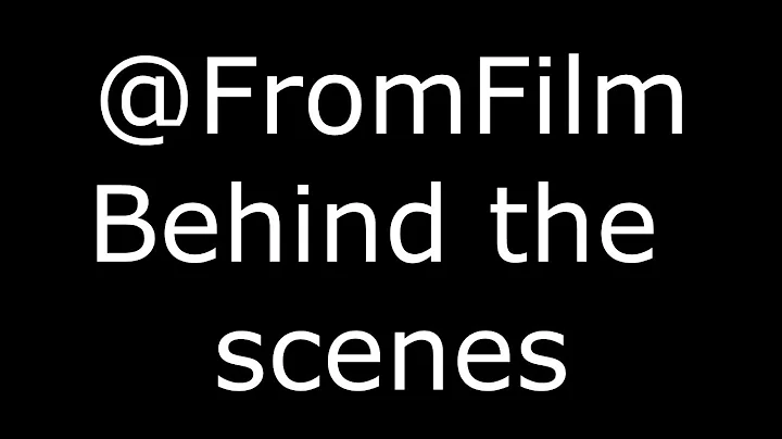 FromFilm (Brian Durham) behind the scenes