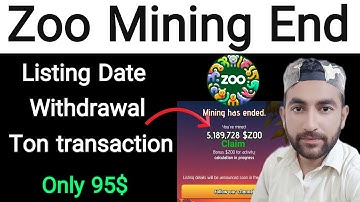 Zoo Airdrop Mining End  | Zoo Airdrop Snapshot | Zoo Airdrop Claim  | Zoo Airdrop Price