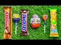 Satisfying Candy Eating ASMR | Rainbow Chocolate Crunch &amp; Gummy Sounds (No Talking)