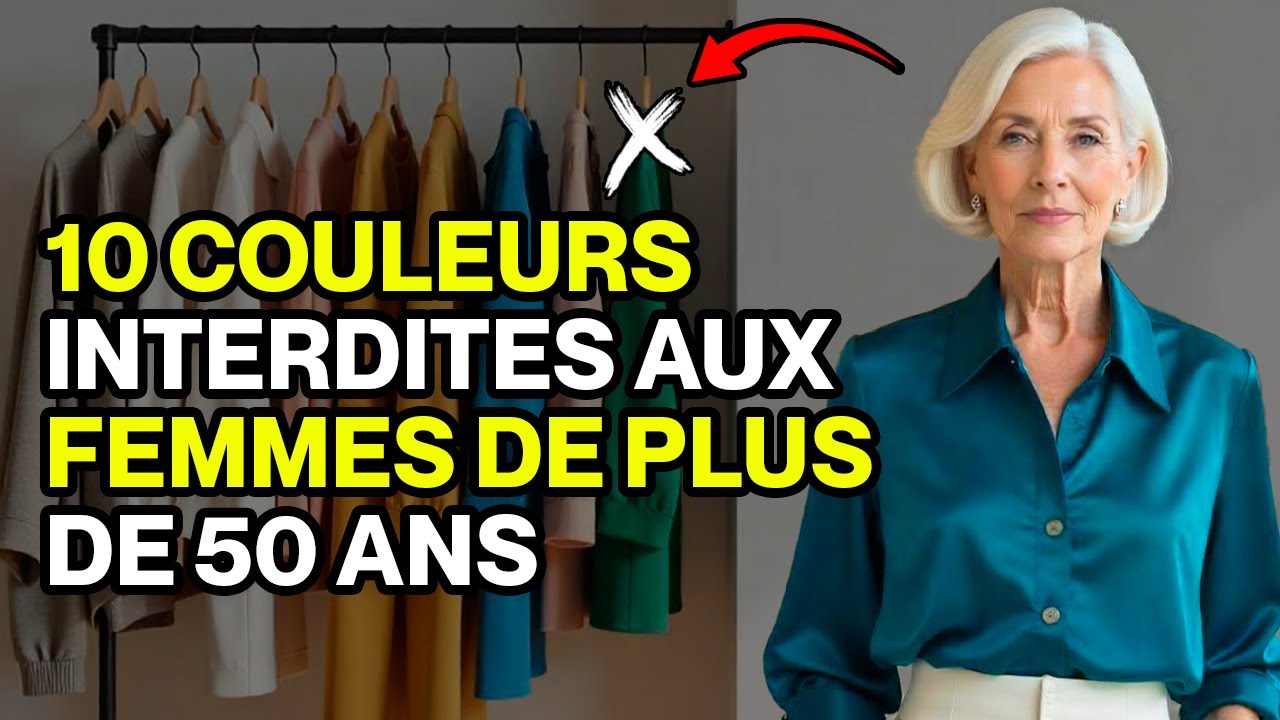 10 Couleurs Que Les Femmes Élégantes Évitent Après 50 Ans
